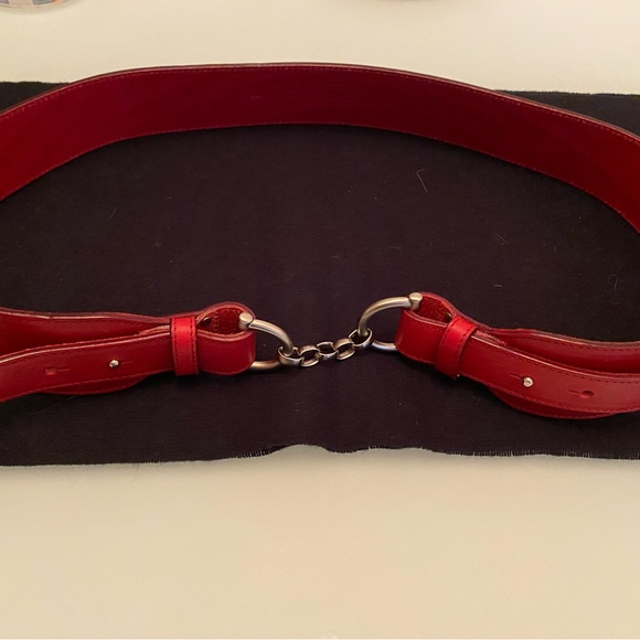 Talbots Red Belt Harness Buckle 38-40" - Picture 4 of 7